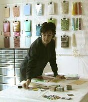 Shirley Williams, Choosing Colors in the Studio